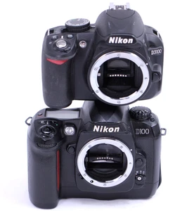 Lote de cuerpos de cámara digital Nikon D100 y D3100 DSLR como están/rotos/piezas envío gratuito - Imagen 1 de 13