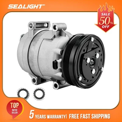 A/C Compressor For Chevrolet Corvette 1997-1998 2000-2004 Cruze 2017-2019 68277 - Image 1 of 4