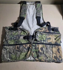 Mossy Oak FieldStaff Breakup Full Strut Camo Turkey Hunting Vest Mens M-L 38-44 - Picture 1 of 16