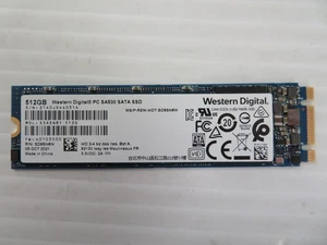 Western Digital 256GB M.2 SATA SA530 SSD Drive - 100% Life - Picture 1 of 2