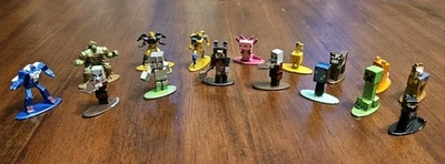 Jada Toys Metal Nanofiguras Minecraft Marvel y Transformers 1.5" Diecast Figuras Foto 1 de 4
