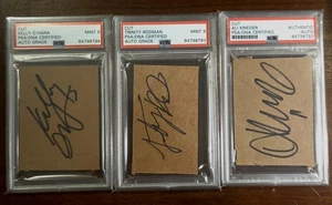 USWNT - Rodman / O'Hara / Krieger - Lote de autógrafos con clasificación PSA muy raro - Imagen 1 de 4