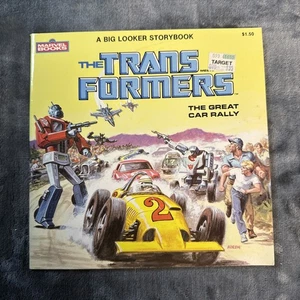 Vintage 80’s TRANSFORMERS “The Great Car Rally” (1984) Marvel Books Paperback - Picture 1 of 4