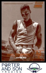 Baseballkarte Darryl Strawberry Sepia 2022 Stadium Club #164 New York Mets - Bild 1 von 2