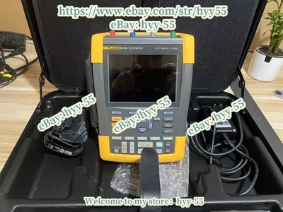 Fluke 190-204 Professional Portable Digital Oscilloscope 200 Mhz 2.5G 4 Channels - Image 1 of 4