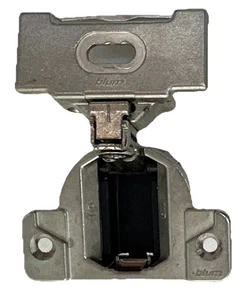 Blum Nickel 110 Hinge 30.310-11.02 - W/ 130.214-01.02 Mount - Picture 1 of 6