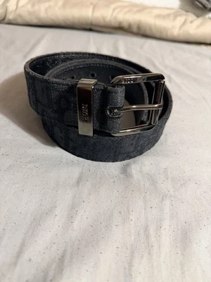 Cinturón Dior azul marino, negro y gris Foto 1 de 4