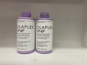 2 Olaplex No 4P Blonde Enhancer Toning Shampoo 250ml repariert & hellt auf - Bild 1 von 1