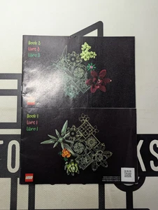 Lego Icons 10309 Succulents Instruction Manuals Only 2022 Book 1 and 3 Only! - Picture 1 of 2