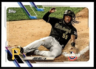2021 Topps Opening Day Josh Bell Pittsburgh Pirates #32 - Image 1 of 2