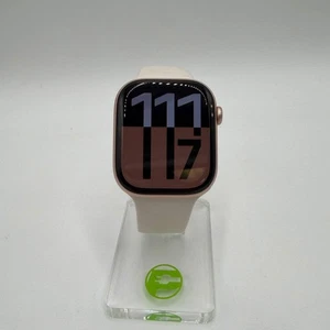 Desbloqueado Apple Watch Serie 10 46MM Aluminio Oro Rosa + Correa Deportiva MWY73LW/A - Imagen 1 de 8