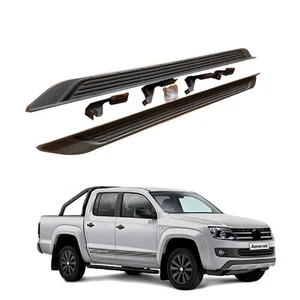 2Pcs Fixed Side Step Running Board Nerf Bar Fits for VW Amarok 2011-2021 - Picture 1 of 6