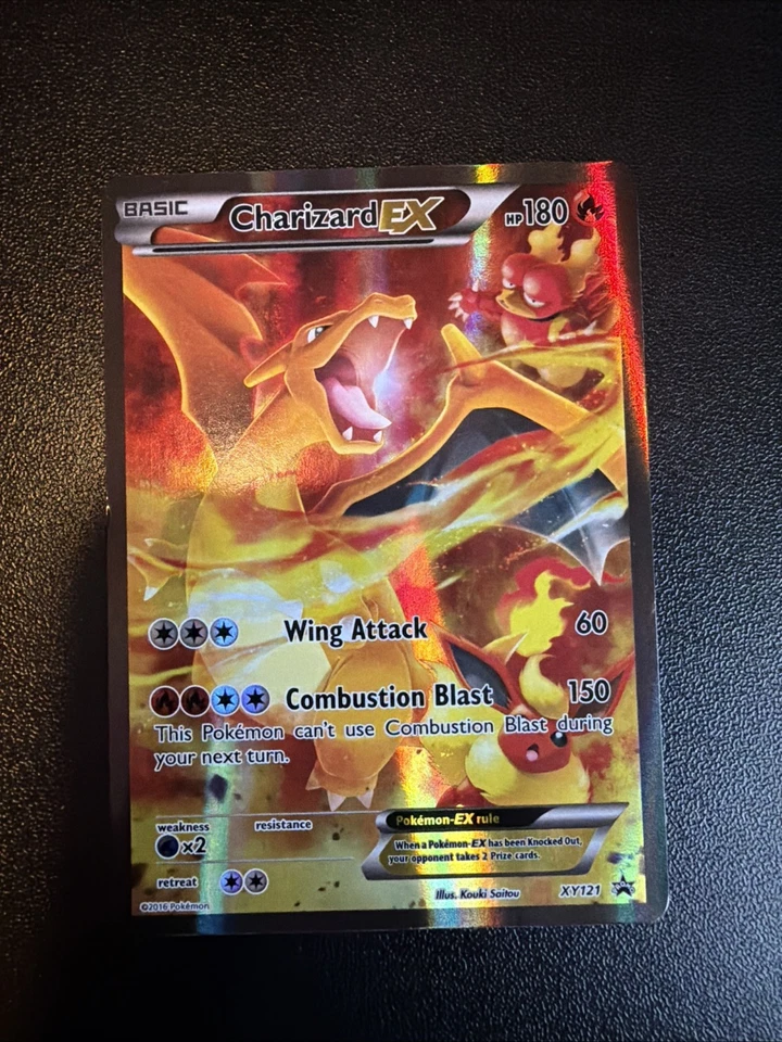 Charizard EX XY121 Holo Pokemon Promo Card - Image 1 of 4