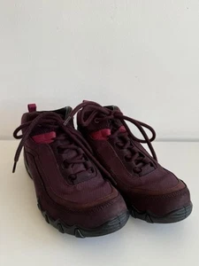 Hotter Ridge II GTX Purple Leather Gore-tex Walking Hiking Boots UK 4 Outdoor - Picture 1 of 9