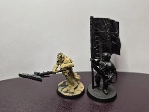 Warhammer 40K Astra Militarum Imperial Guard Custom Psyker & Standard Primed - Picture 1 of 3