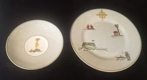 Juego de 2 platos Sailor's Farewell de Kit Kemp para Wedgwood - Imagen 1 de 2