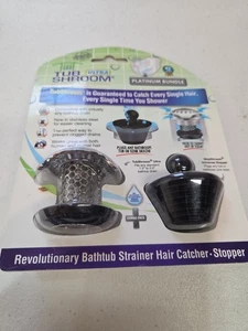 TubShroom Ultra Platinum Bundle Cattura Capelli e Tappo Confezione Combo - Acciaio Inox... - Foto 1 di 8