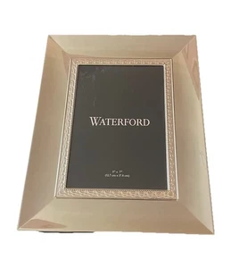 Waterford Lismore Lace Picture Frame Platinum 5 X 7 Picture Frame. New No Box - Picture 1 of 4