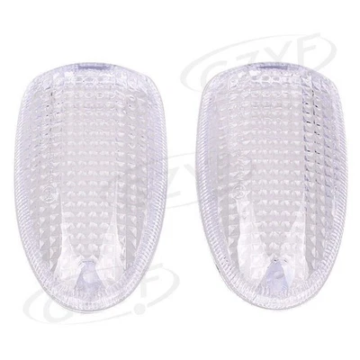Par de lentes de señal de giro delanteras transparentes para BMW K1200RS 1997-2004 R850R/R1100R/R1100S Foto 1 de 4
