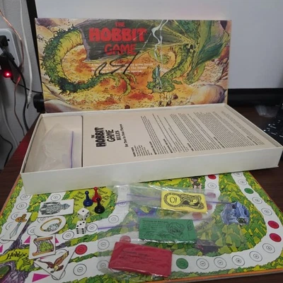 Vintage The Hobbit Game American Publishing Corp. Board Game 1977 Missing 1 Pawn - Image 1 of 4