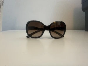 Prada SPR 08L Tortoise Shell Sunglasses 2AU-6S1 57mm Oversized Authentic w/ Case - Picture 1 of 7