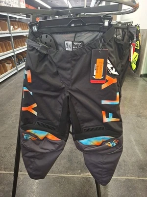 Fly Racing WMN F-16 Pants Sz 3/4 Grey/Pink/Blue 376-83105 Foto 1 de 3