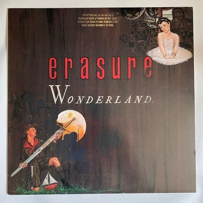 Erasure - Wonderland - 1986 Sire Records 25354-1 Promo 12" VINYL LP EX/EX - Image 1 of 4
