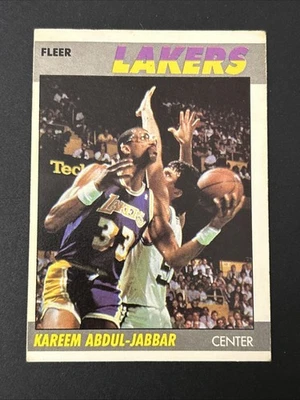 Kareem Abdul-Jabbar - Fleer - 1 of 132 - 1987 - Image 1 of 2