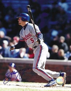 Signed  8x10 MICHAEL BARRETT Montreal Expos Photo - COA - Picture 1 of 1