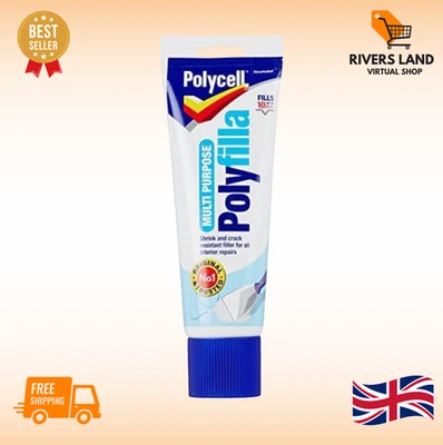 Polycell Multi Purpose Polyfilla Polyfiller Ready Mixed 330g (Pack of 1) - Image 1 of 4