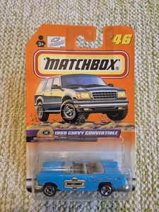 Matchbox 1955 Chevy Convertible #46 1:64 Vintage Diecast Car - Picture 1 of 4
