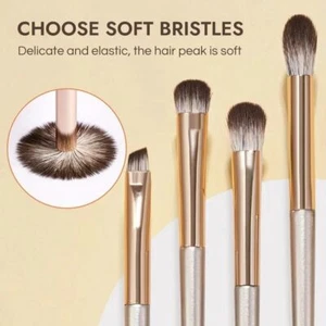 8Pcs Soft Eye Makeup Brush Set Synthetic Fibre Eye Makeup Tools Women - Picture 1 of 9