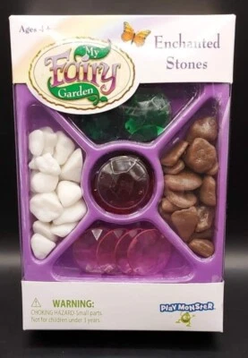 Play Monster My Fairy Garden Enchanted Stones Garden Accessories New - Image 1 of 3