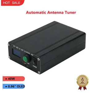 Assembled MINI 7x7 40W Automatic Antenna Tuner 0.96" OLED With Shell QRP-40 - Zdjęcie 1 z 7