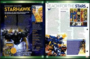 Starhawk - Stakar Ogord #ST-01 Heroes - Cosmic Marvel Fact File Page - Picture 1 of 1