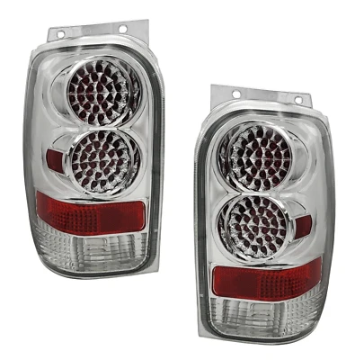 SE ADAPTA A FORD EXPLORER MERCURY MOUNTAINEER L.E.D 1998-2001 LOOK LUCES TRASERAS CROMADAS Foto 1 de 3