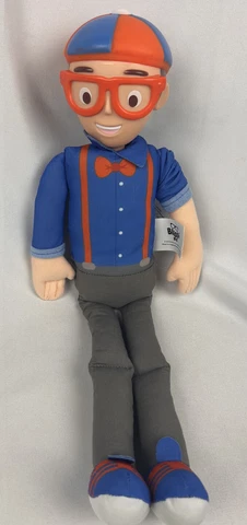 Z Blippi My Buddy 16" Talking Doll 2020 Plush Toy Soft Body Hard Head Cover