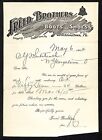 Freed Brothers Richlandtown, PA 1915 Receipt Whiteleather* / Bell System