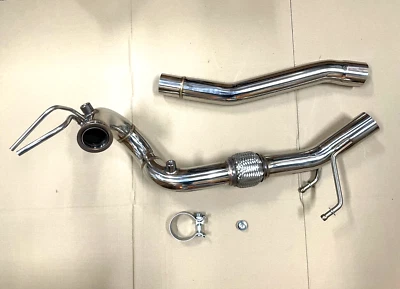 Tubo descendente filtro de partículas tubo de repuesto VW Passat B6 TDI 2.0 DPF off escape deportivo  - Imagen 1 de 2