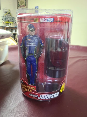 Nascar Winner's Circle JIMMY JOHNSON 48  Figurine  Sealed Package Cover