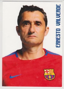 AUTOGRAMMKARTE / AUTOGRAPHCARD Ernesto Valverde FC Barcelona 2018/19 - Imagen 1 de 1