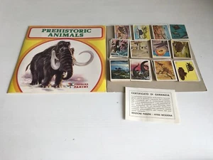ALBUM DI FIGURINE PREHISTORIC ANIMALS PANINI 1982 IN INGLESE COMPLETO NEW - Picture 1 of 2