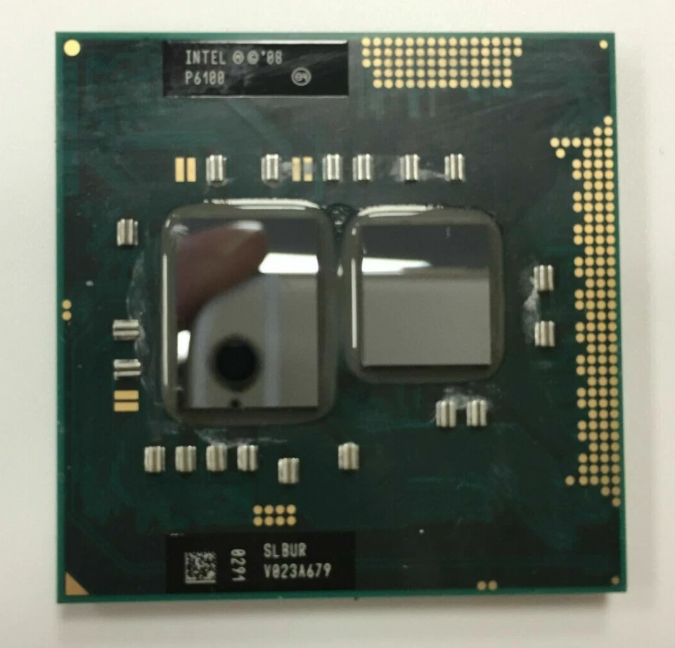 Cpu Processore Intel Pentium P6100 SLBUR Dual-Core mobile SAMSUNG R540 - NP-R540 - Immagine 1 di 1