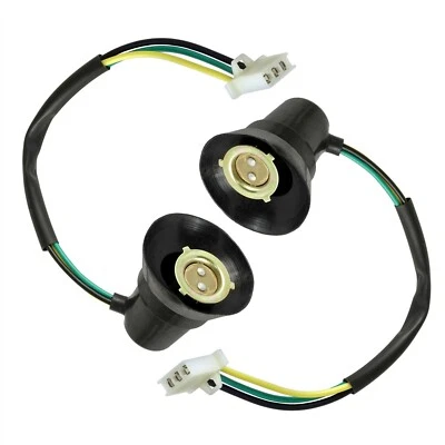  2x Cable de enchufe de faros para Yamaha Banshee 350 YFZ350 1996 1997 1998 1999 Foto 1 de 4