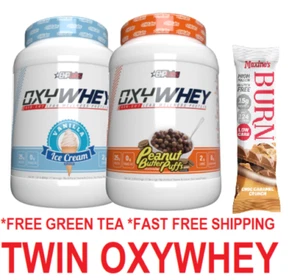 EhpLabs OxyWhey Twin Pack Lean Wellness Protein All Flavours | Oxyshred | Ehp - Picture 1 of 10
