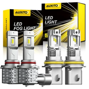 For Ford Ranger 01-2011 Hi Lo Beam Headlight +Fog light 9007 H10 9145 LED Combo - Picture 1 of 11