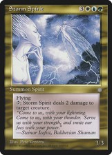 MTG - Storm Spirit - Ice Age - Reserved List - X1 - (MP) - FREE SHIPPING
