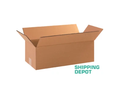 Pick Quantity 18x8x6" Cardboard Boxes ~ Premier Sturdy Shipping Cartons USA Made - Image 1 of 3