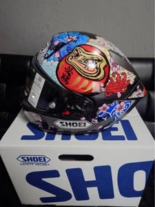 SHOEI X-Fifteen Marquez MOTEGI5 Full Face Helmet Racing Motorcycle SIze S - Picture 1 of 14