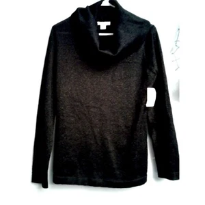 Coldwater Creek Sparkel Cowlneck Ladies Top Size M - Picture 1 of 6